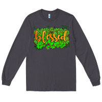 Smoke blessed with  shamrocks Long Sleeve Tee - AdoDesignShop