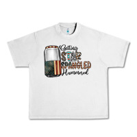 Lunar Rock getting star spangled hammered Urban Heavy Tee - CowhideDigitalArt