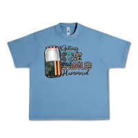 Pebble Blue getting star spangled hammered Urban Heavy Tee - CowhideDigitalArt