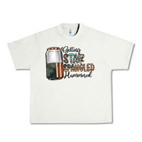 Pistachio getting star spangled hammered Urban Heavy Tee - CowhideDigitalArt