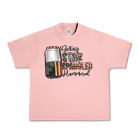 Salmon getting star spangled hammered Urban Heavy Tee - CowhideDigitalArt