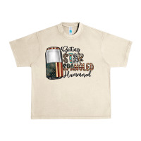 Sandshell getting star spangled hammered Urban Heavy Tee - CowhideDigitalArt