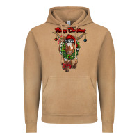 Vintage Camel merry christmas longhorn cow Vintage Hoodie - RanaPortraitStore