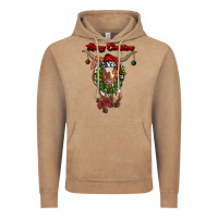 Vintage Coffee merry christmas longhorn cow Vintage Hoodie - RanaPortraitStore