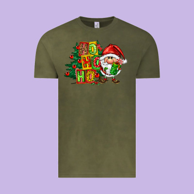 Ho Ho Ho Santa Gnomes Vintage Tee Designed By Fadigitalartstudio
