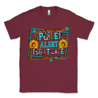 Burgundy spoiler alert i dont care Classic Tee - AdoDesignShop