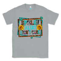 Heather Grey spoiler alert i dont care Classic Tee - AdoDesignShop