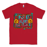 Red spoiler alert i dont care Classic Tee - AdoDesignShop