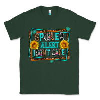 Sports Green spoiler alert i dont care Classic Tee - AdoDesignShop