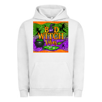 Pigment Lunar Rock bad witch vibes Urban Hoodie - NancyCooperArtShop