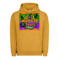 Pigment Peanut Butter bad witch vibes Urban Hoodie - NancyCooperArtShop