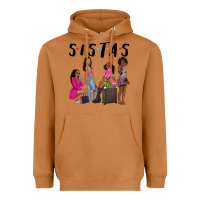 Meerkat sista sisters afro black women Heavyweight Hoodie - NancyCooperArtShop