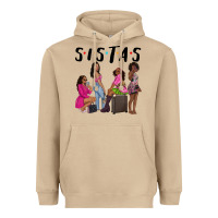 Mushroom sista sisters afro black women Heavyweight Hoodie - NancyCooperArtShop