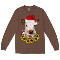 Chestnut calf sunflower christmas Long Sleeve Tee - JahusDesignShop