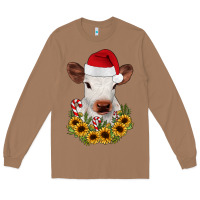 Toasted Coconut calf sunflower christmas Long Sleeve Tee - JahusDesignShop