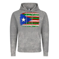 Mexico And Puerto Rico Flag Vintage Hoodie | Teevron