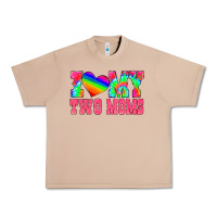 Burro i love my two moms Urban Heavy Tee - HRA Design Shop