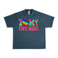Midnight Navy i love my two moms Urban Heavy Tee - HRA Design Shop