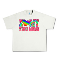 Pistachio i love my two moms Urban Heavy Tee - HRA Design Shop