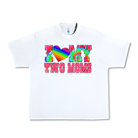 White i love my two moms Urban Heavy Tee - HRA Design Shop