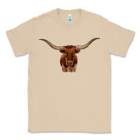 Mushroom texas longhorn illustration Classic Tee - CowhideDigitalArt