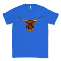 True Royal texas longhorn illustration Classic Tee - CowhideDigitalArt
