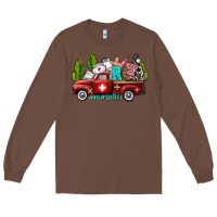 Chestnut rca nurse truck with cactus Long Sleeve Tee - AdoDesignShop