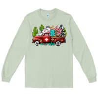 Matcha rca nurse truck with cactus Long Sleeve Tee - AdoDesignShop