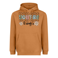 Meerkat you are enough Heavyweight Hoodie - MaliasSmallBusiness