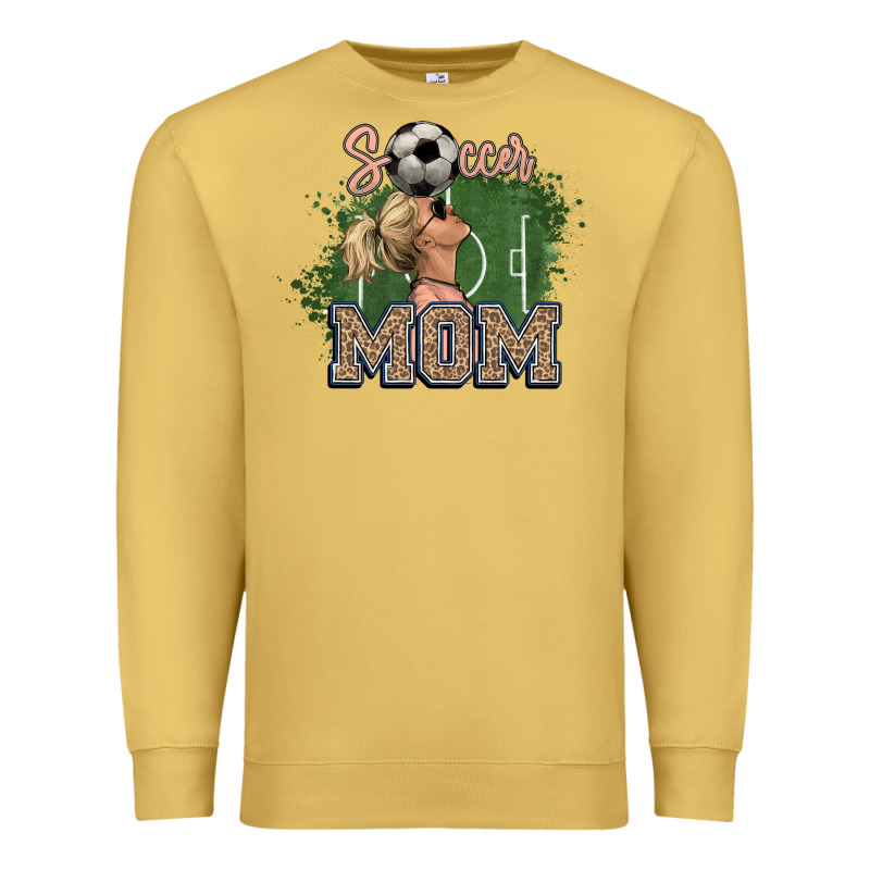 Soccer Mom Premium Sweatshirt by NancyCooperArtShop | Teevron