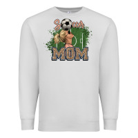 Dove Grey soccer mom Premium Sweatshirt - NancyCooperArtShop