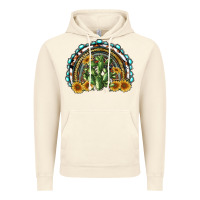 Vintage Artic western rainbow with cactus Vintage Hoodie - RanaPortraitStore