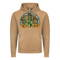 Vintage Camel western rainbow with cactus Vintage Hoodie - RanaPortraitStore