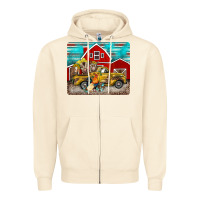 Sandshell western truck farm animals mousepad Zipper Hoodie - BarkalooDesign