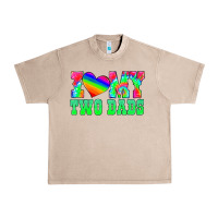 French Oak i love my two dads Urban Heavy Tee - HRA Design Shop