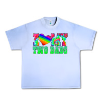 Grape Ice i love my two dads Urban Heavy Tee - HRA Design Shop