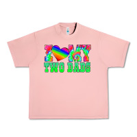 Salmon i love my two dads Urban Heavy Tee - HRA Design Shop