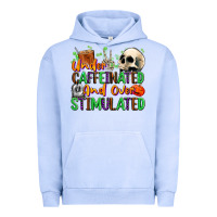 Pigment Grape Ice Under Caffeinated and Over Stimulated Urban Hoodie - texasbilliewilder
