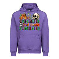 Tulip Under Caffeinated and Over Stimulated Urban Hoodie - texasbilliewilder