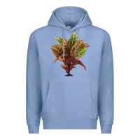 Colony Blue Croton Premium Hoodie - LillyAllenDesigns