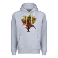 Heather Grey Croton Premium Hoodie - LillyAllenDesigns