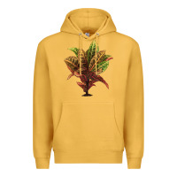 Mustard Croton Premium Hoodie - LillyAllenDesigns