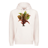 Pale Pink Croton Premium Hoodie - LillyAllenDesigns