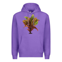Purple Croton Premium Hoodie - LillyAllenDesigns