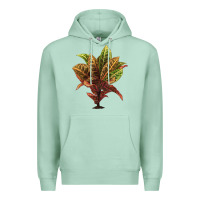 Seafoam Croton Premium Hoodie - LillyAllenDesigns
