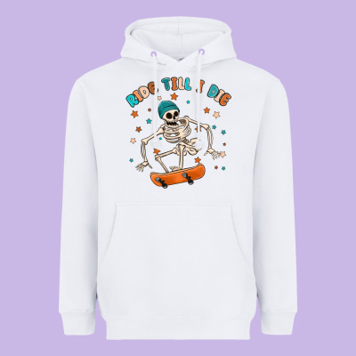 Ride Till I Die Heavyweight Hoodie Designed By Maliassmallbusiness