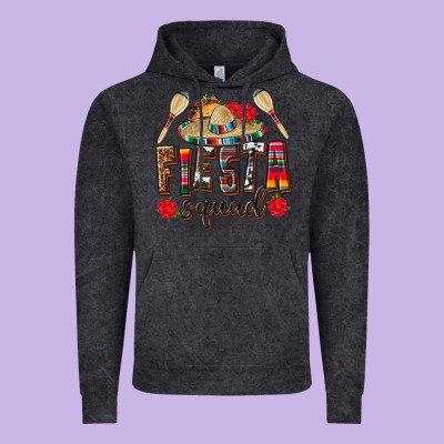 Mexico Fiesta Squad Vintage Hoodie Designed By Texasbilliewilder