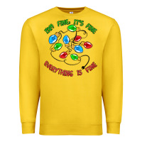 Lemon i'm fine it's fine everything is fine Premium Sweatshirt - MaliasSmallBusiness