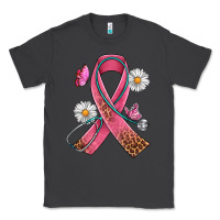 Smoke Cancer Ribbon Stethoscope Daisy Butterfly Classic Tee - Artiststas