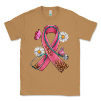 Toasted Coconut Cancer Ribbon Stethoscope Daisy Butterfly Classic Tee - Artiststas